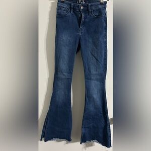 Hollister High-Rise Flare. Size 0S. W24 L29